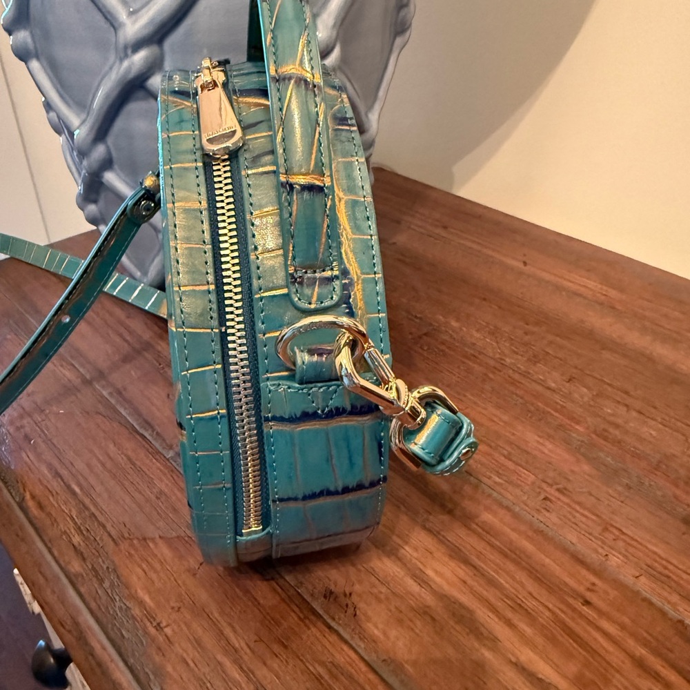 Brahmin Parakeet Estuary Lane Crossbody - Picture 3 of 7